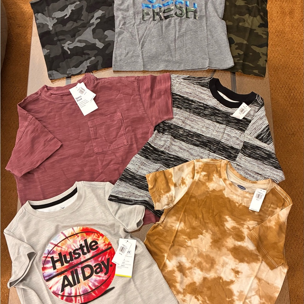 NWT old navy boys XS tops